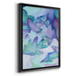 Fallen Leaves - Modern Framed Canvas Print