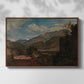 Bonneville, Savoy, 1803 - Floater Framed Canvas Print