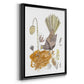 Glowing Garden at Dusk VI - Modern Framed Canvas Print