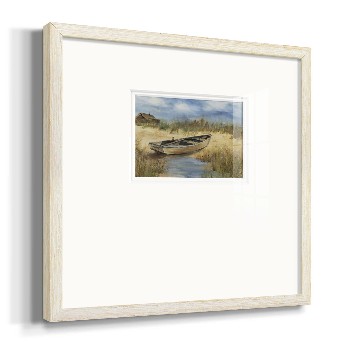 Fisherman's Friend - Double Matboard Framed Print