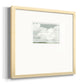 Gray Stone Sky I Premium Framed Print Double Matboard