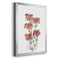 Watercolor Blooms II - Modern Framed Canvas Print