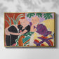 The Conversation, 1938 - Floater Framed Canvas Print