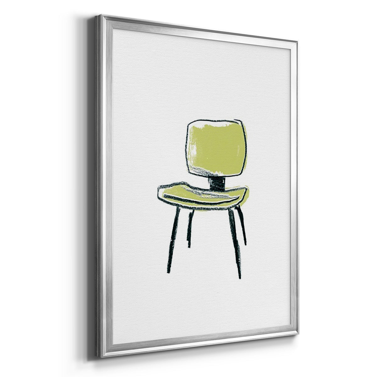 Take a Seat VI - Modern Framed Canvas Print