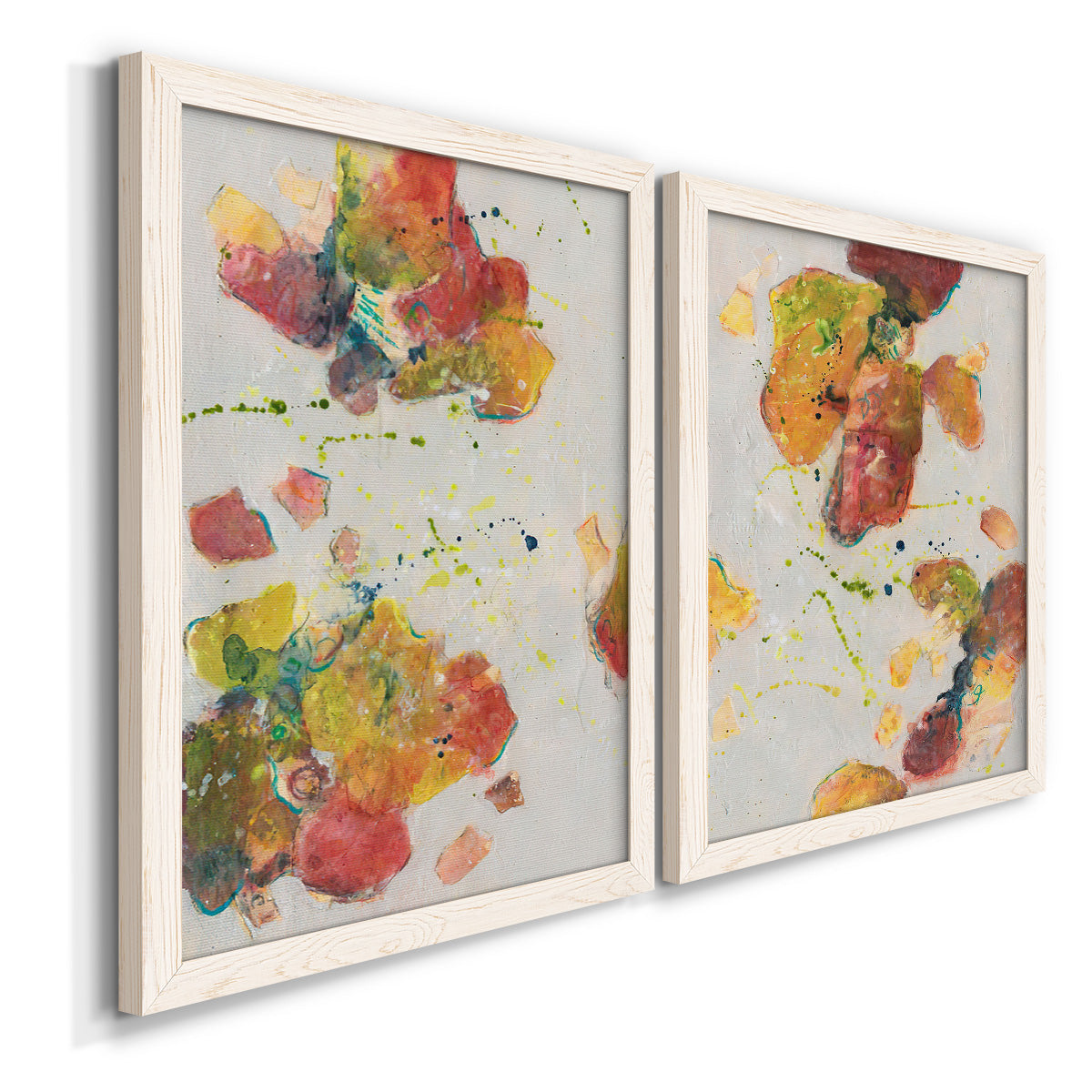 Attracting Love I - Premium Framed Canvas 2 Piece Set - Ready to Hang