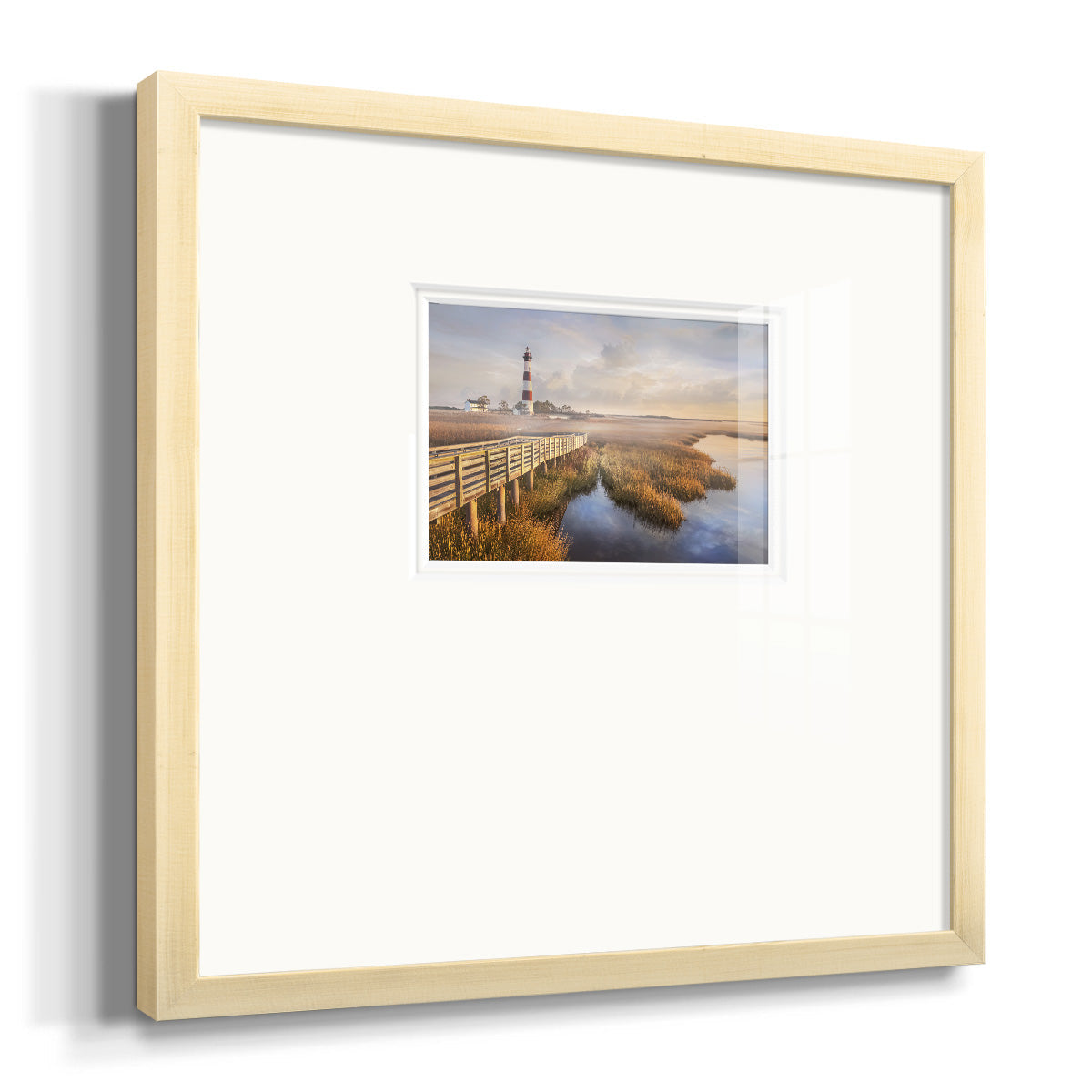 Private Path II Premium Framed Print Double Matboard