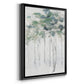 Impasto Tree Line II - Modern Framed Canvas Print