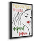 Empowered Women - Modern Framed Canvas Print