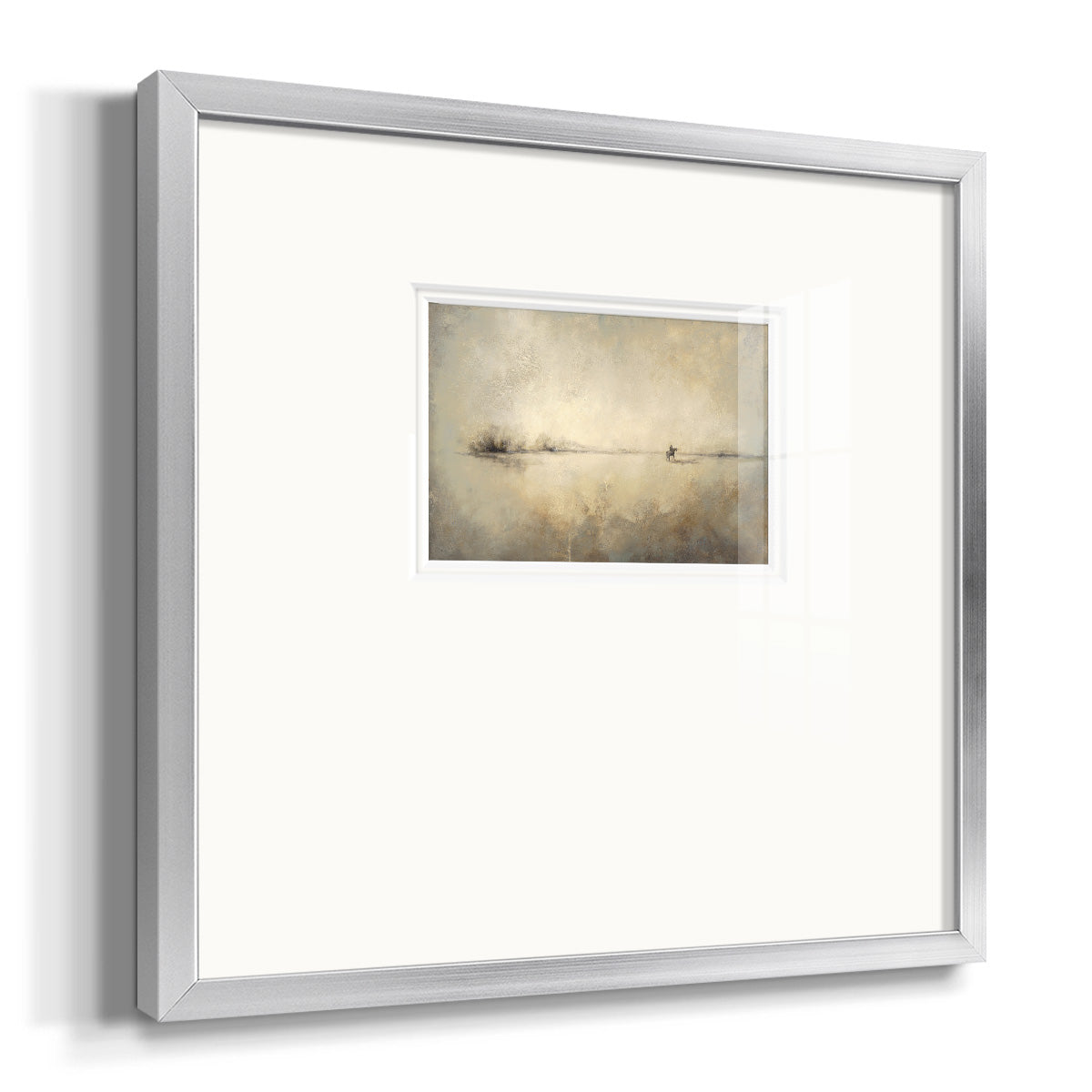 Travelers- Premium Framed Print Double Matboard