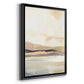 Slate Movement III - Modern Framed Canvas Print