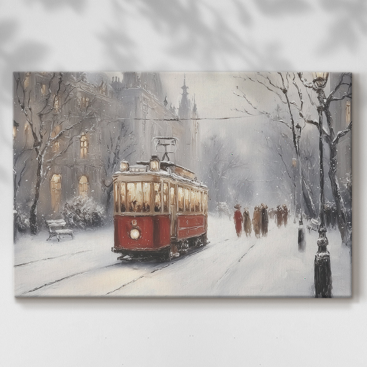 Skies of Pearled Promise - Canvas Art Print
