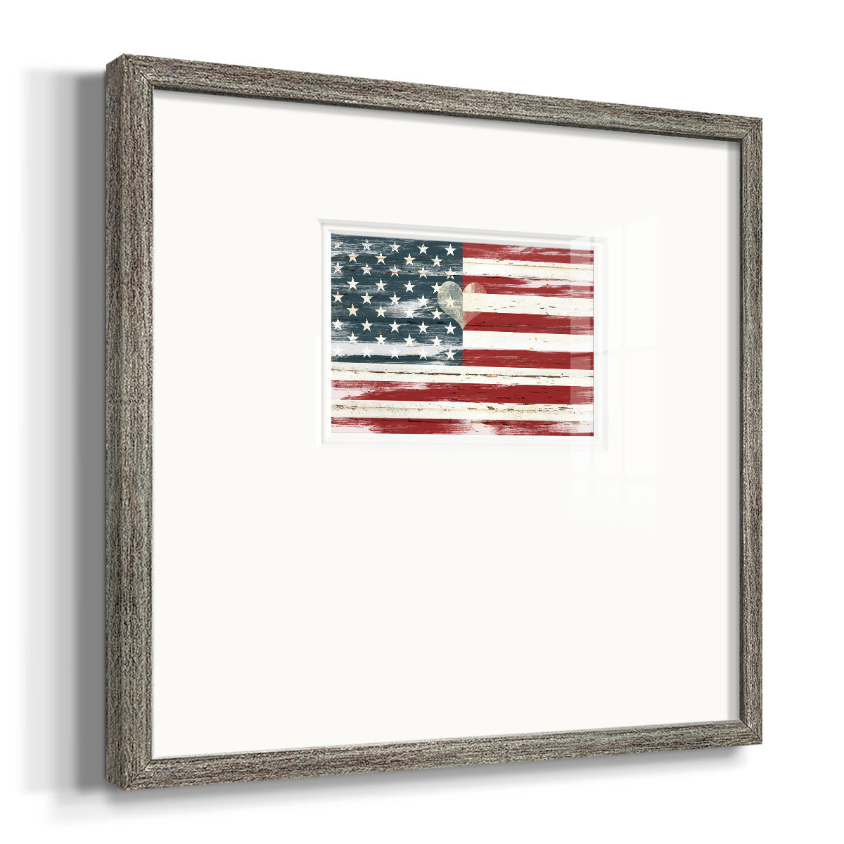 Heart of America Premium Framed Print Double Matboard