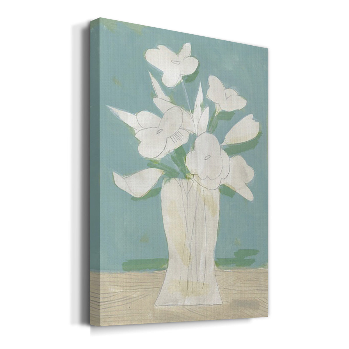 Muted Spring Arrangement I - Canvas Art Print