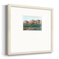 Heading West I Premium Framed Print Double Matboard