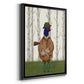 Pheasant Shooting Party 3 - Modern Framed Canvas Print