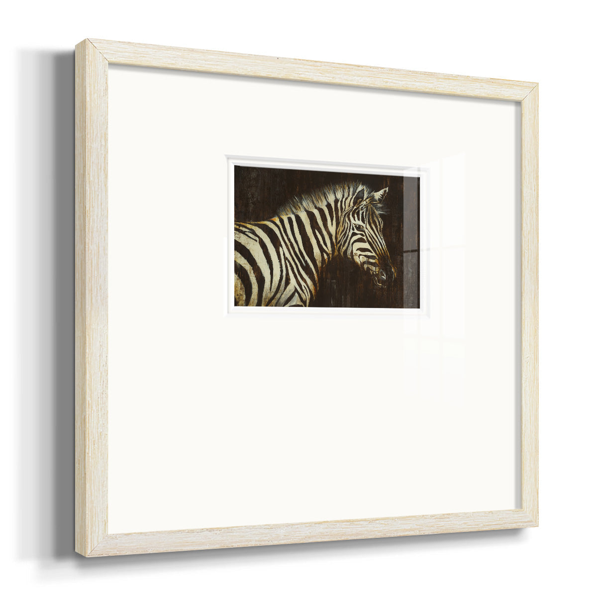 Striped Pajamas - Double Matboard Framed Print
