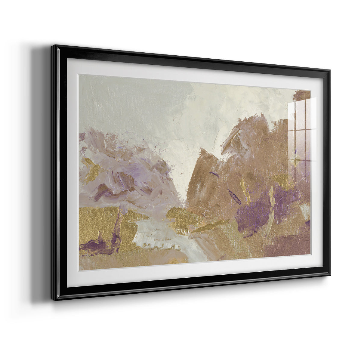 Fall Clearing Variation 2 - Modern Framed Art Print