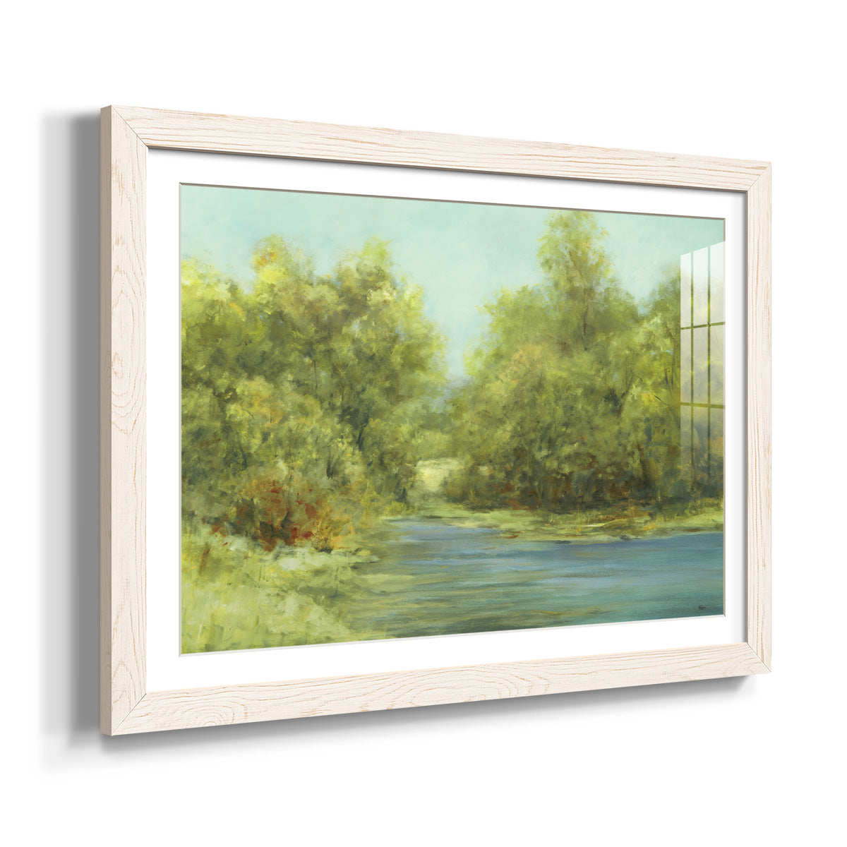 Country Views III-Premium Framed Print - Ready to Hang