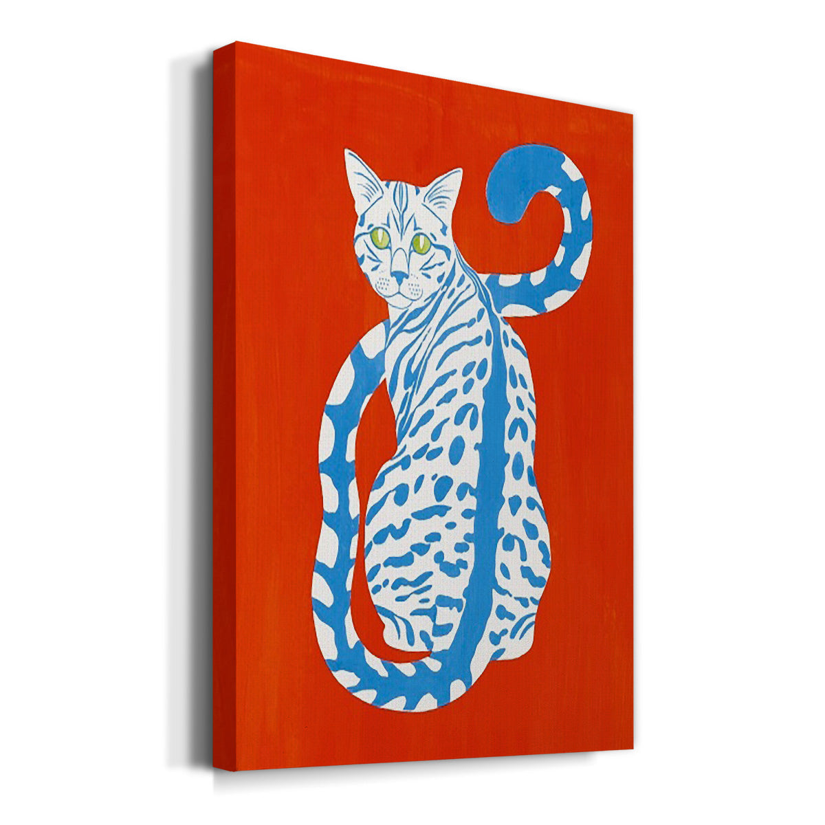 Complementary House Cat II Premium Gallery Wrapped Canvas - Ready to Hang