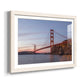 Golden Gate Span - Barnwood Framed Art Print