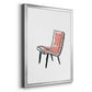 Take a Seat IX - Modern Framed Canvas Print