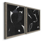 Night Bloom I - Premium Framed Canvas 2 Piece Set - Ready to Hang