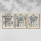 Landscape Study Series V - Restickable Framed Art Set