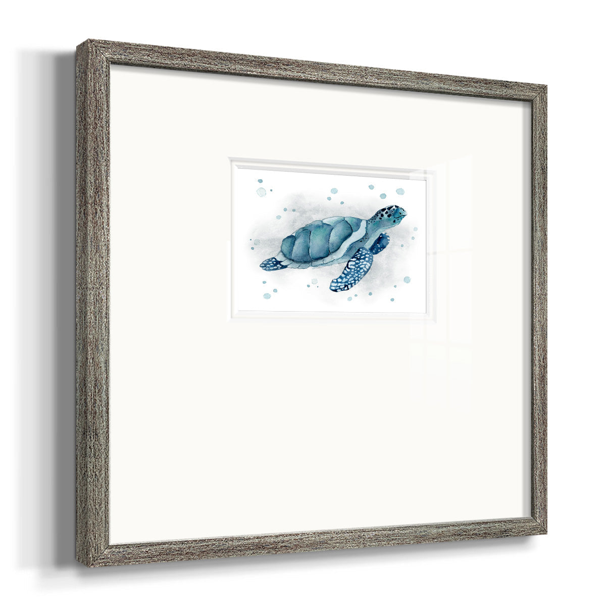 Mini Exotic Coral IX (U) Premium Framed Print Double Matboard