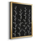 Ivory Vines I - Modern Framed Canvas Print