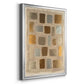 Sand Shaped II - Modern Framed Canvas Print