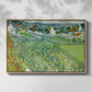 Vineyards at Auvers, 1890 - Floater Framed Canvas Print