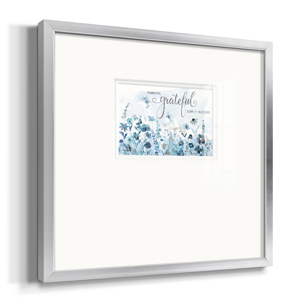 Glittering Meadow Premium Framed Print Double Matboard