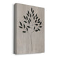 Leaves and Wood I Premium Gallery Wrapped Canvas - Ready to Hang