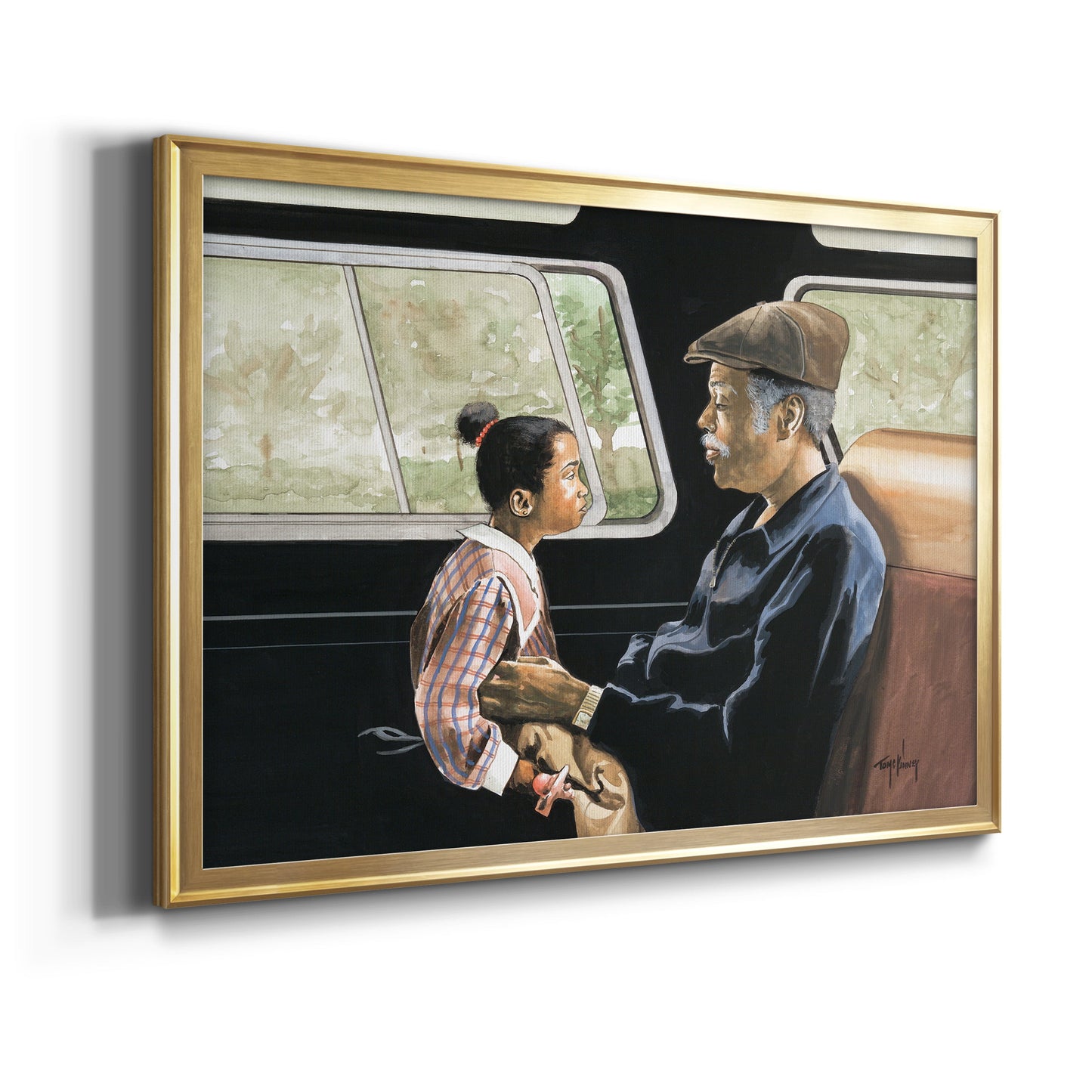 Road Trip II Premium Classic Framed Canvas - Ready to Hang