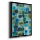 Earthy Plexus II - Modern Framed Canvas Print