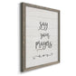 Say Your Prayers - Premium Canvas Framed in Barnwood - Ready to Hang