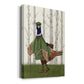 Pheasant Shooting Party 6 Premium Gallery Wrapped Canvas - Ready to Hang