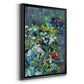 Lots of Love in the Garden - Modern Framed Canvas Print