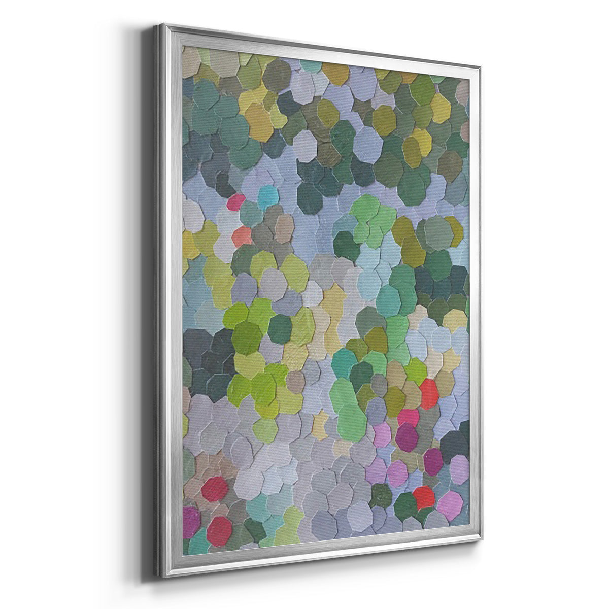 Huntington Gardens - Modern Framed Canvas Print