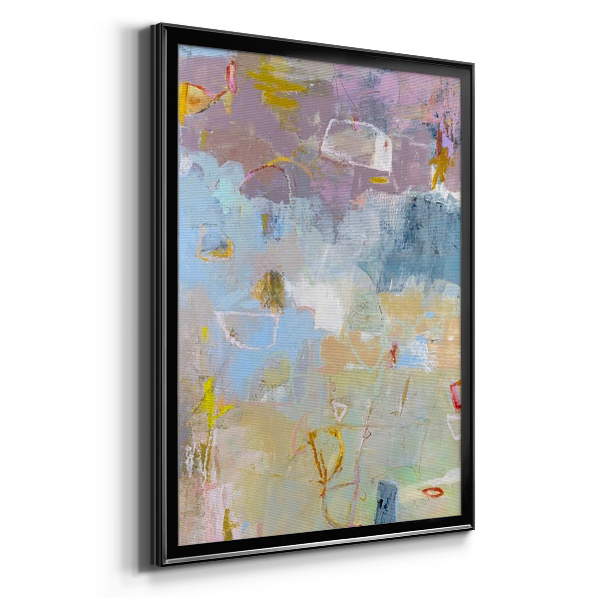 Whilst I - Modern Framed Canvas Print