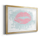 XOXO in Color - Modern Framed Art Print
