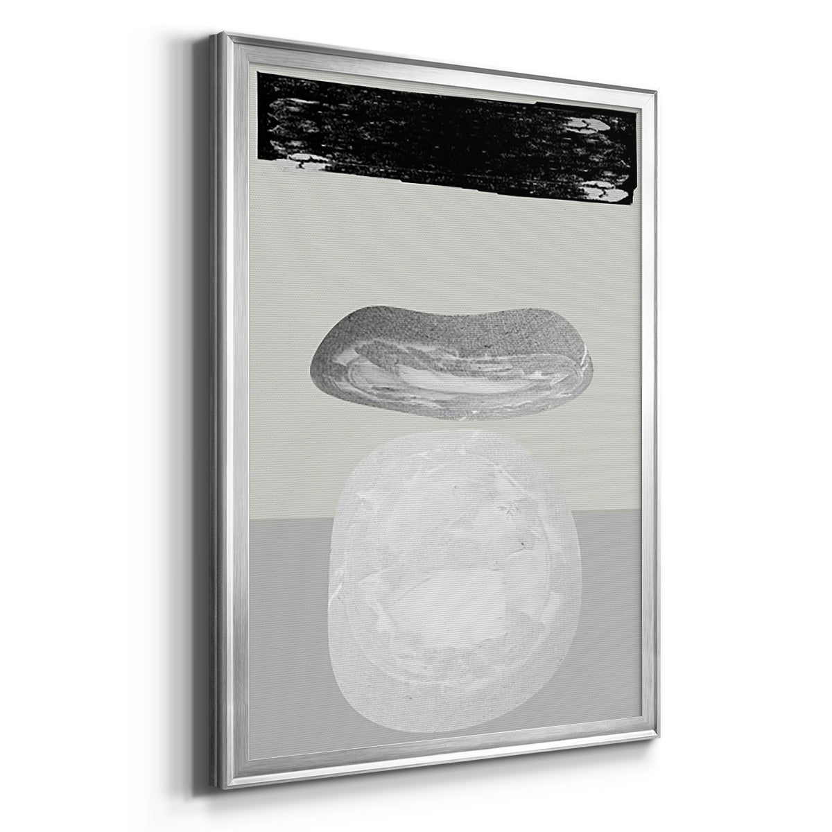 Eggy II - Modern Framed Canvas Print