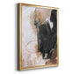 Unbleached Neutrals III - Modern Framed Canvas Print