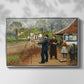 L. A. Ring Painting near Aasum Smithy, 1893 - Floater Framed Canvas Print