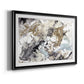 Marbelized Abstract - Modern Framed Art Print
