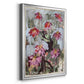 Zinnia I - Modern Framed Canvas Print