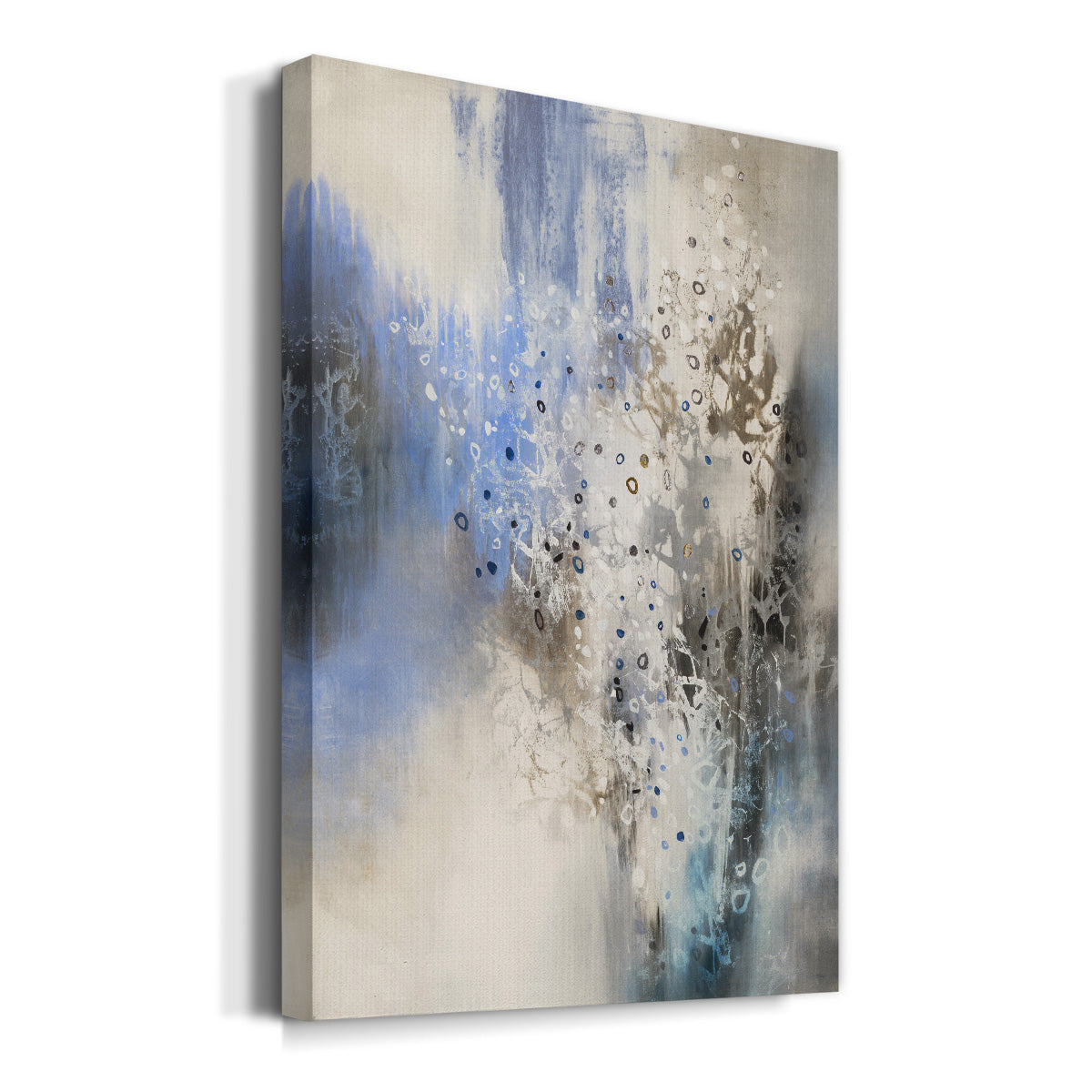 Glacier Stones Premium Gallery Wrapped Canvas - Ready to Hang