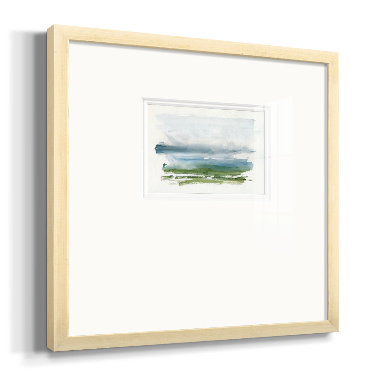 Coastline Splash III Premium Framed Print Double Matboard