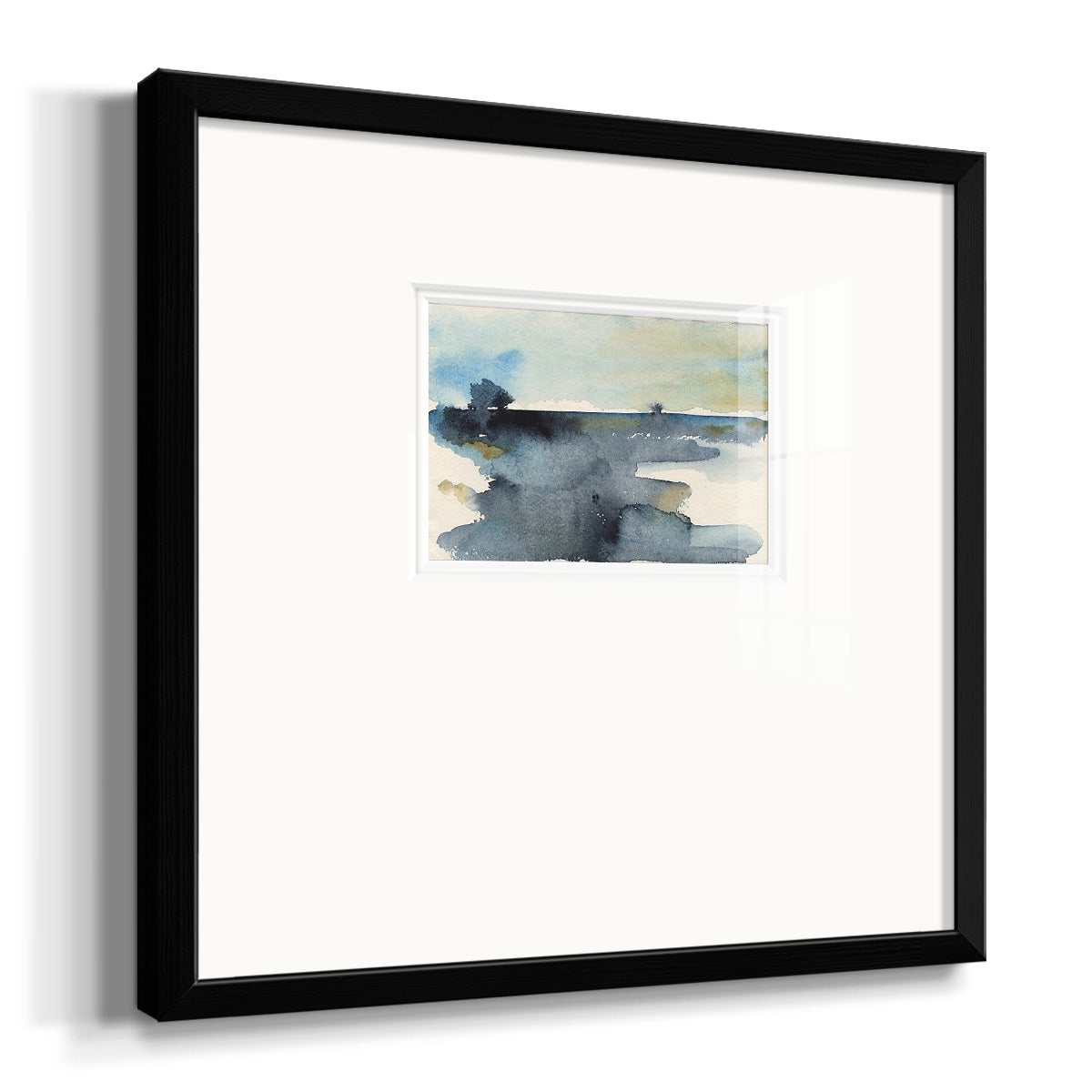 Upheval IV Premium Framed Print Double Matboard