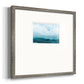 Azure Rising III Premium Framed Print Double Matboard